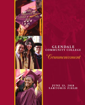 2018 Graduation Program cover
