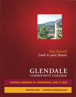 Spring 2021 Class Schedule cover