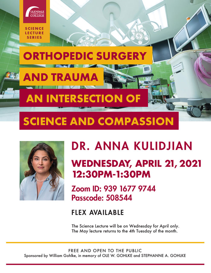 Science Lecture Series flyer