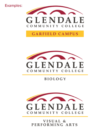 GCC Brand Guidelines logo campuses