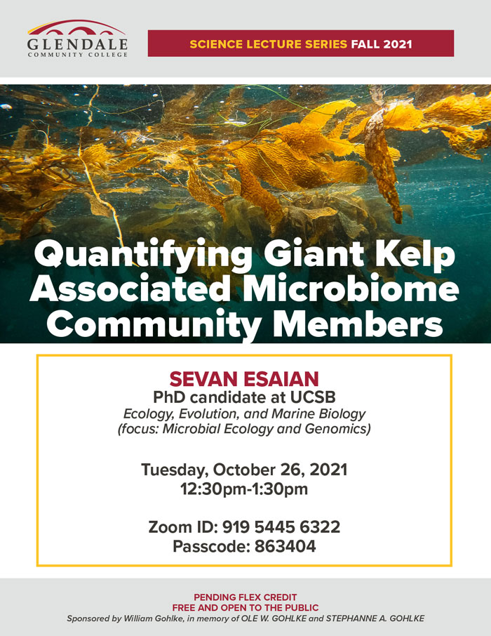 Science Lecture Series October 2021 flyer