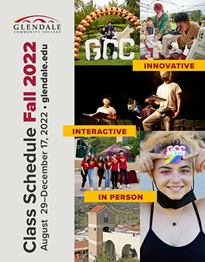 Fall 2022 class schedule cover