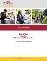 Garfield Flyer Template 4