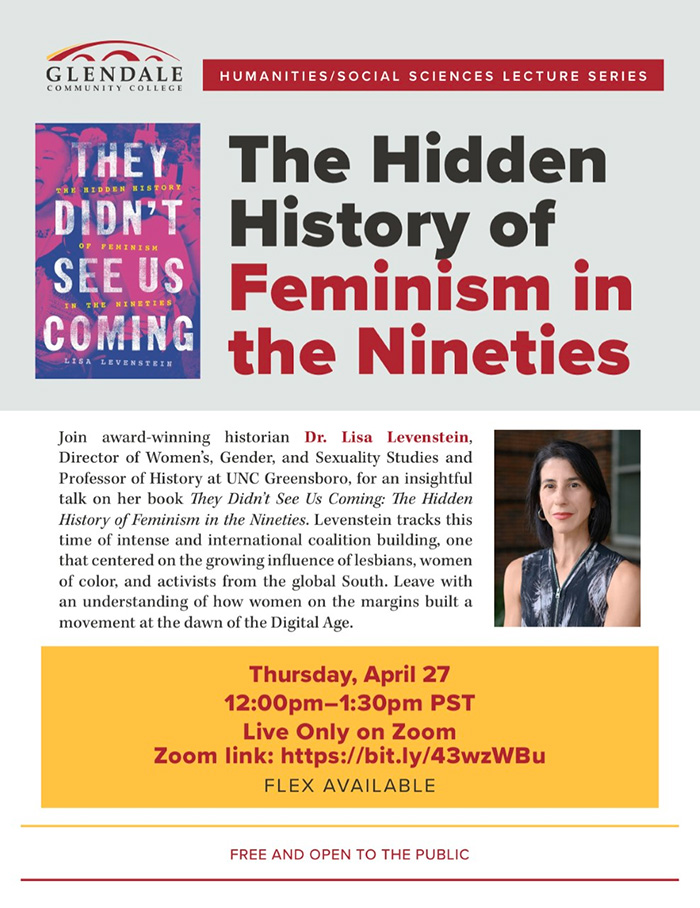 The Hidden History of Feminism in the Nineties flyer