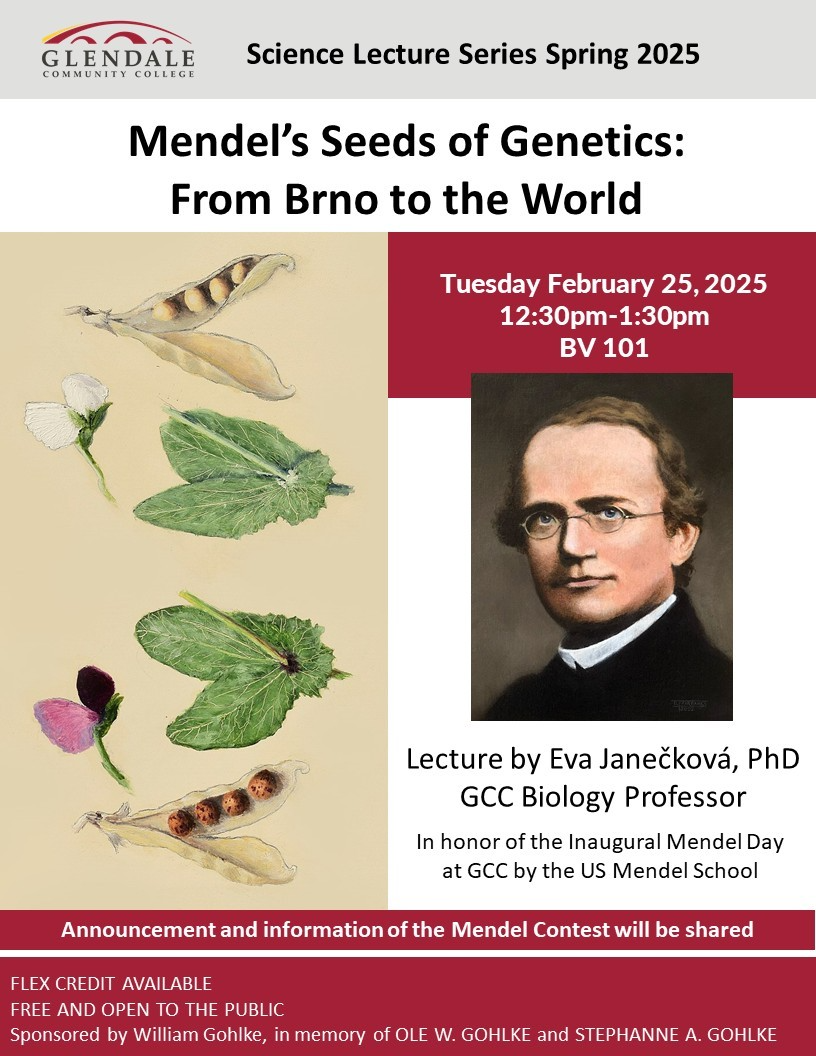 Mendel’s Seeds of Genetics: From Brno to the World flyer